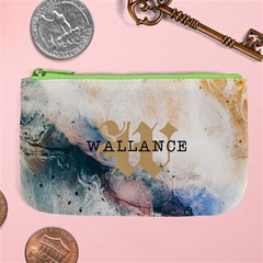 Personalized Icecream Dessert Initial Any Text Name Large Coin Purse Large Coin Purse View3
