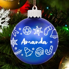 Personalized Easter Day Rabbit Egg Name LED Glass Sphere Ornament View5