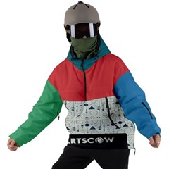 Custom Mix Color Logo Any Text Name Men s Ski and Snowboard Waterproof Breathable Jacket View10