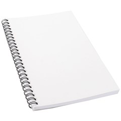 Personalized Name Stripe Notebook 5.5  x 8.5  Notebook View5