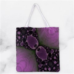 Lavender Lillies All Over Print Grocery Tote Bag