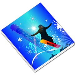 Snowboarding Small Memo Pads