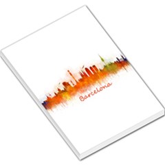 Barcelona City Art Large Memo Pads