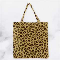 Leopard Fur Grocery Tote Bags