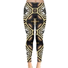 Faux Animal Print Pattern Women s Leggings