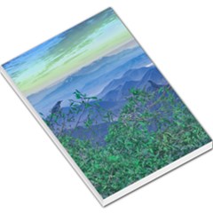 Fantasy Landscape Photo Collage Large Memo Pads