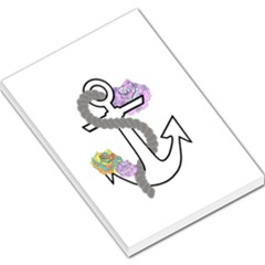 2 Combo Flowersa  Large Memo Pads