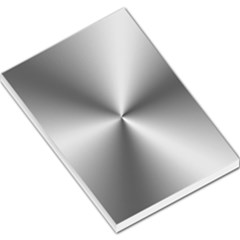 Shiny Metallic Silver Large Memo Pads