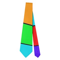 Colorful Cubes Neckties (two Side) 