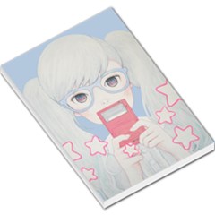 Gamegirl Girl Play With Star Large Memo Pads
