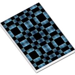 Checkboard Pattern Print Large Memo Pads