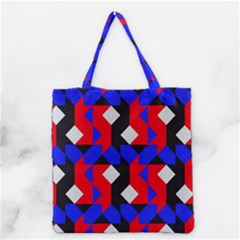 Pattern Abstract Artwork Grocery Tote Bag