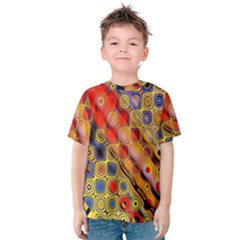 Background Texture Pattern Kids  Cotton Tee