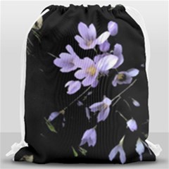 Autumn Crocus Drawstring Bag (large)