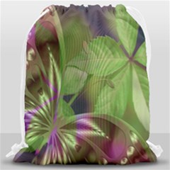 Arrangement Butterfly Aesthetics Drawstring Bag (large)