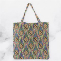 Tribal Background Boho Digital Paper Grocery Tote Bag