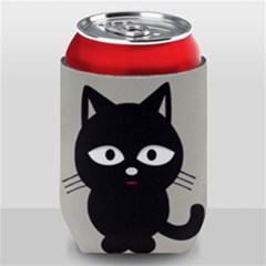 Cat Pet Cute Black Animal Can Holder