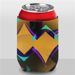 Geometric Gradient Psychedelic Can Holder