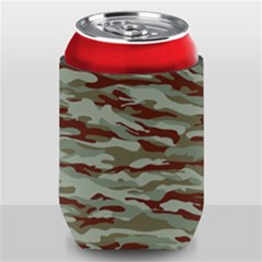 Brown And Green Camo Can Holder