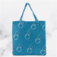 Bubble Group Pattern Abstract Grocery Tote Bag
