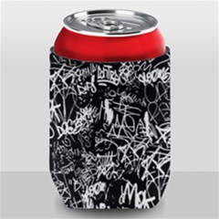 Graffiti Abstract Collage Print Pattern Can Holder