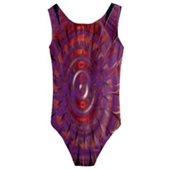 Chakra Flower Kids  Cut-out Back One Piece Swimsuit