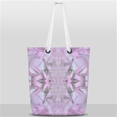 Pastels Symmetry Full Print Rope Handle Tote (small)