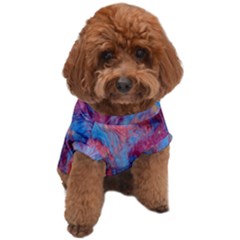 Abstract Marbling Art Print Dog T-shirt