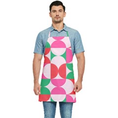 Geometric Pattern Kitchen Apron