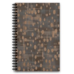 Abstract Dots 5 5  X 8 5  Notebook