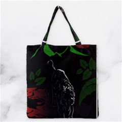 Nature Night Foliage Mountains Grocery Tote Bag