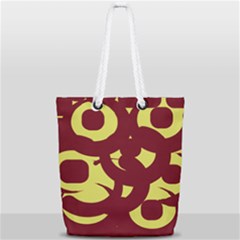 Illustration Art Pattern Design Painting- Full Print Rope Handle Tote (small)