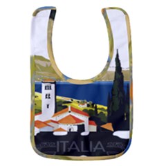 River Small Town Landscape Baby Bib