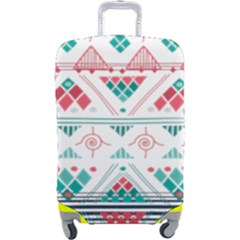 Aztec Ethnic Seamless Pattern Luggage Cover (large)