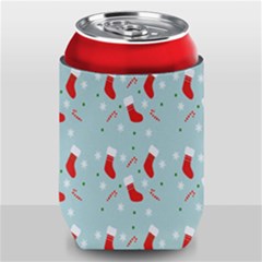 Christmas-pattern -christmas-stockings Can Holder