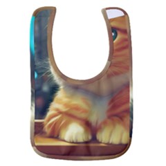 Cute Cat Cat Feline 3d Baby Bib