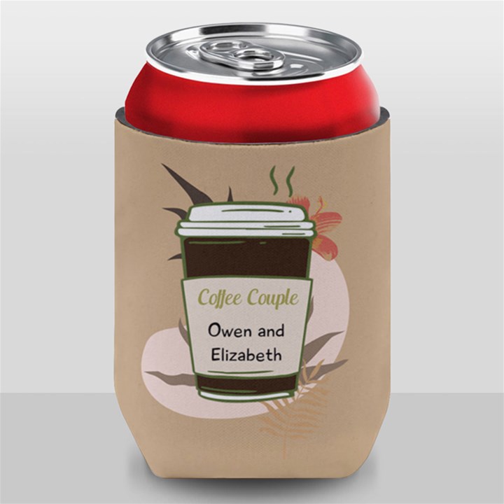 Coffee Couple Can Cooler