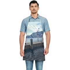 Pier On The End Of A Day Kitchen Apron