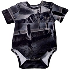 Smokey Pier Baby Short Sleeve Bodysuit