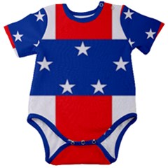 Netherlands Antilles Baby Short Sleeve Bodysuit