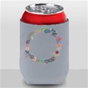 Personalized Hello Spring Family Name Can Cooler View2