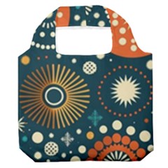 Abstract Pattern Premium Foldable Grocery Recycle Bag