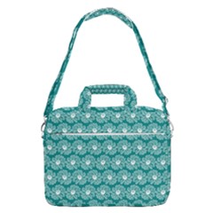 Gerbera Daisy Vector Tile Pattern Macbook Pro 16  Shoulder Laptop Bag