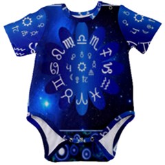 Astrology Horoscopes Constellation Baby Short Sleeve Bodysuit