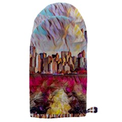 New York Skyline Manhattan City Microwave Oven Glove