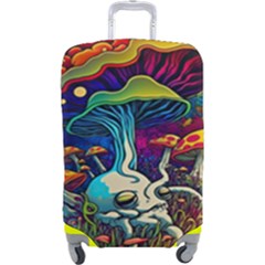 Mushrooms Fungi Psychedelic Luggage Cover (large)