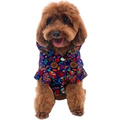 Pattern Colorful Bird Leaf Flower Dog Coat