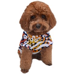 Abstract-geometric-seamless-pattern-with-animal-print Dog T-shirt
