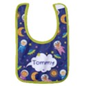 Cute Space Animals Baby Bib View1
