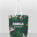 Flower Pattern Full Print Rope Handle Tote (Small) View1